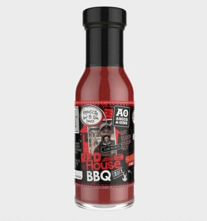 A&O SALSA BBQ RED HOUSE 300 ML.