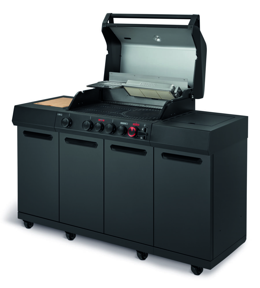 Barbecue a gas Enders Uniq 4 IK Kitchen Cruster Shadow - immagine 2