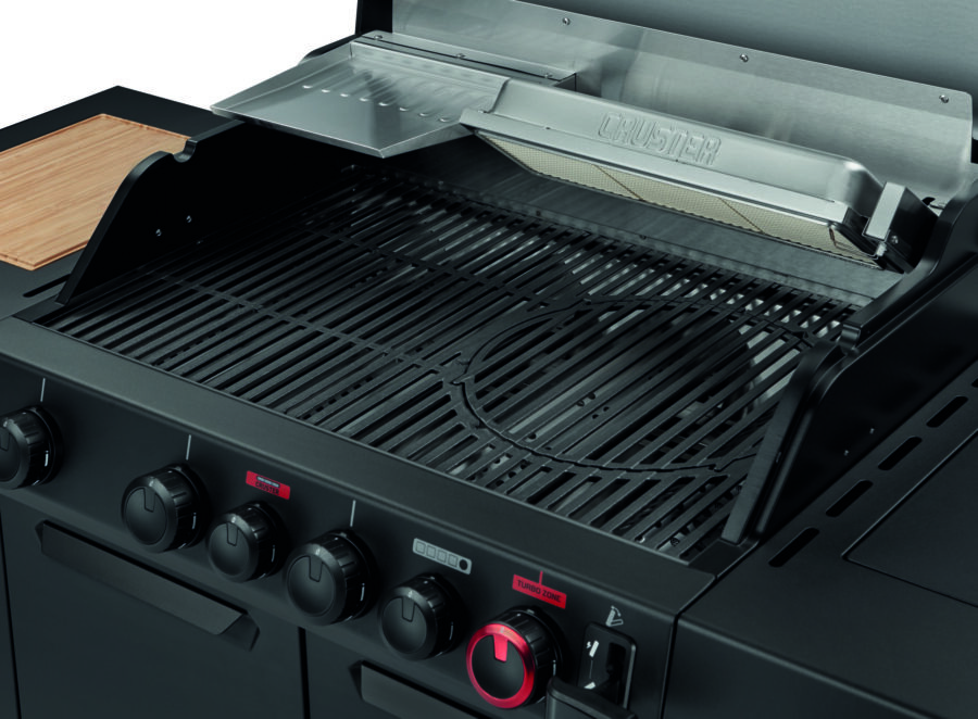Barbecue a gas Enders Uniq 4 IK Kitchen Cruster Shadow - immagine 4